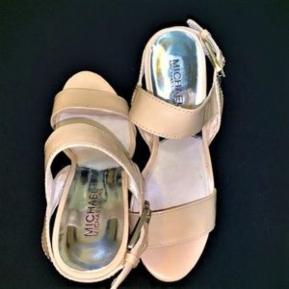 MICHAEL MICHAEL KORS Ivana Cork Heel Sandal - Picture 2 of 8